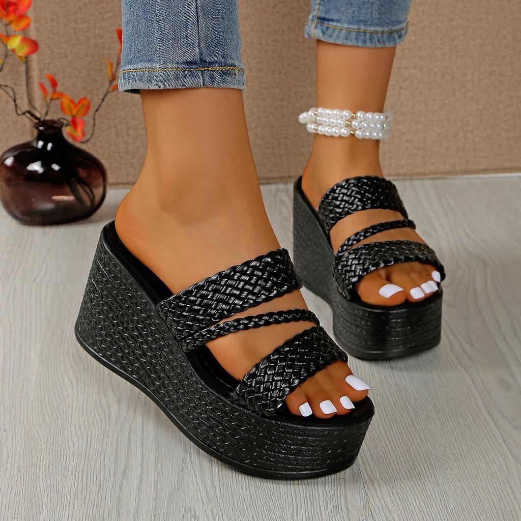 Fashion Women Sandals 2025 Summer New Outdoor Beach Sandals Comfortable Wedges Shoes for Women Design Casual Sandals Size 35-43