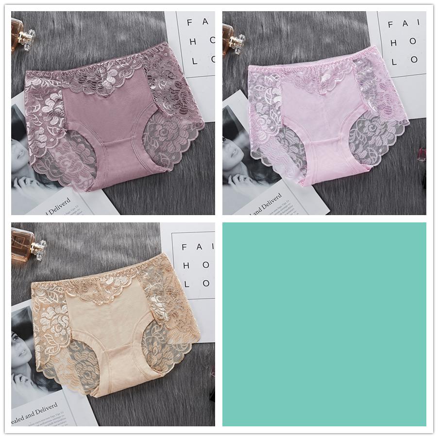 Сексуальные трусики средней талии, кружевное женское нижнее белье, утягивающее бедра, женское нижнее белье, треугольные трусики
