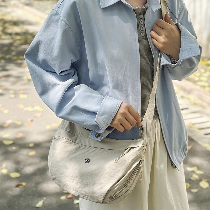 Женская сумка через плечо из нейлона для мужчин, большая вместимость, сумка через плечо