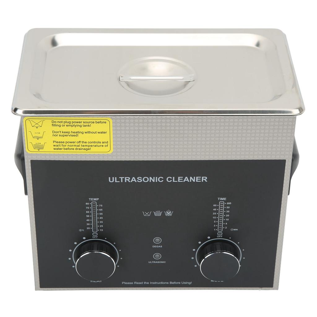 Ультразвуковая очистительная машина 3L из нержавеющей стали 304, профессиональный очиститель ювелирных изделий с режимом дегазации