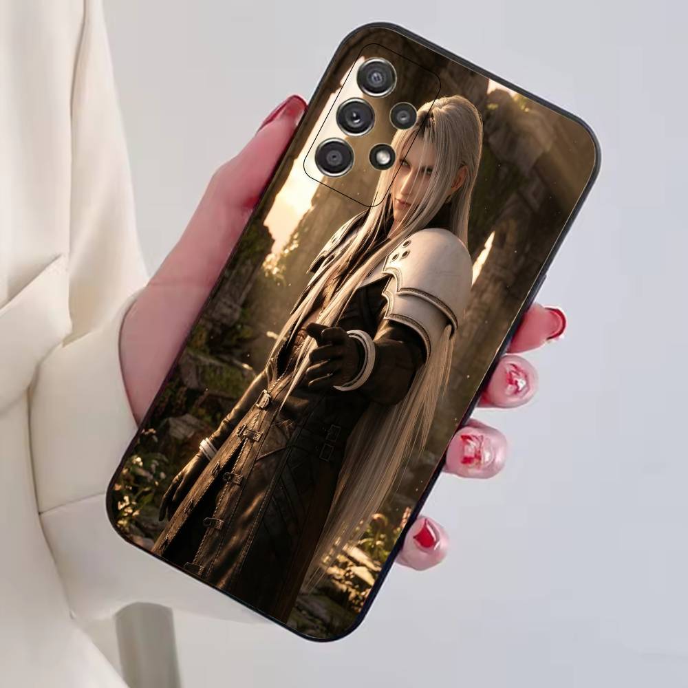 Финальная Ф-Фантазия С-Сефирот Крутой Чехол Для Телефона Для Samsung S25,S24,S21,S22,S23,S30,Ultra,S20,Plus,Fe,Lite,Note,10,Черная Крышка