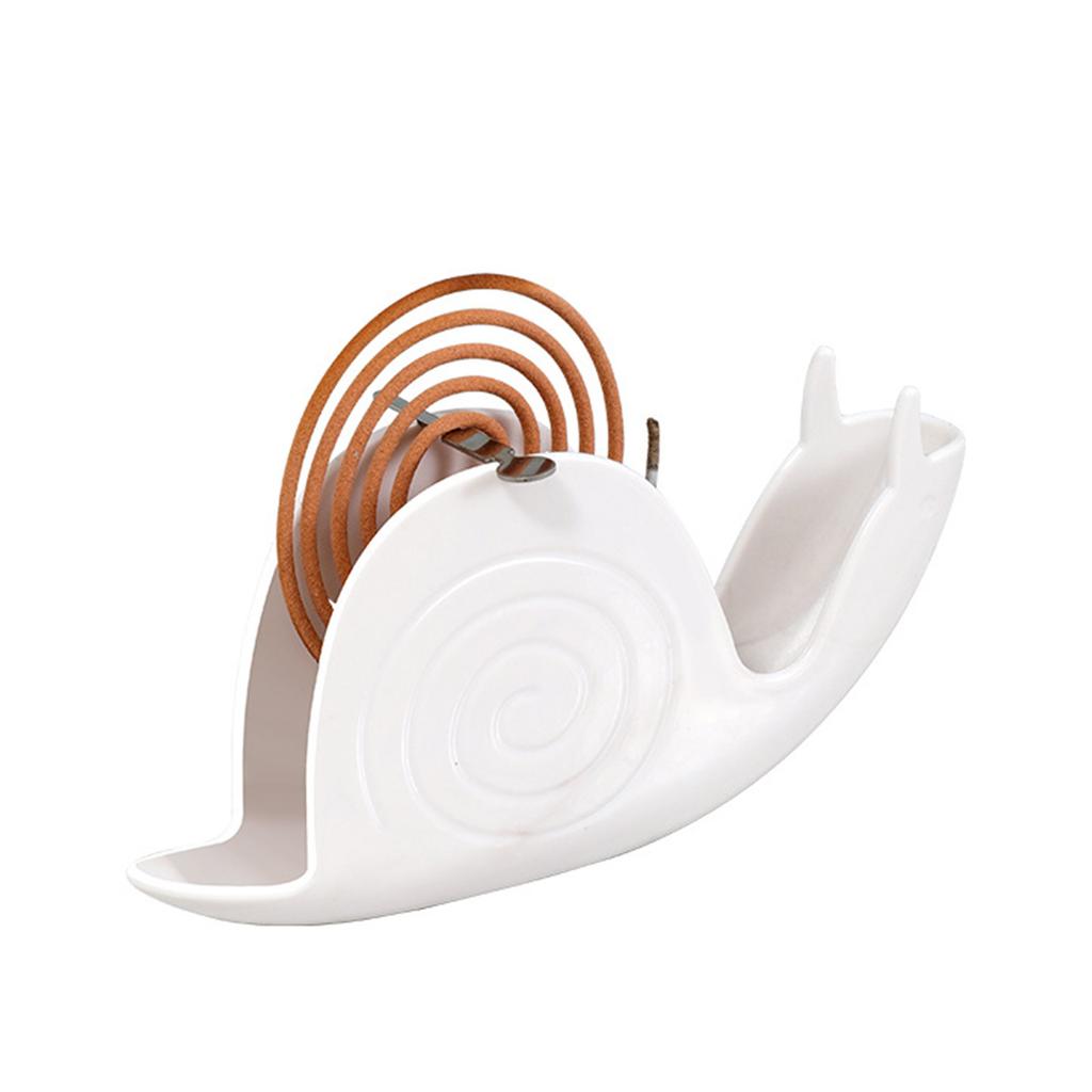 Подставка для благовоний-репеллентов с подносом для хранения, подставка-улитка для спиральных благовоний, полка, спальня, гостиная, огнеупорные благовония