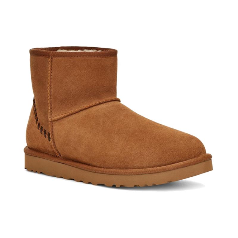 UGG Классические мини-деко замшевые ботинки-кроссовки 'Коричневые' 1115565-CHE