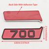 3D ABS Car Fender Side Accessories Logo 700 Sticker Badge Sticker Decals For Mercedes Benz AMG BITURBO 700 BRABUS Auto Styling