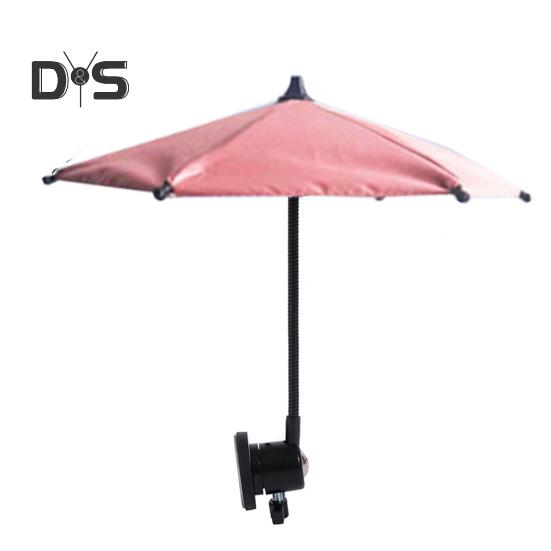 Magnetic Phone Umbrella Adjustable Flexible Angle Anti-Reflective Universal Outdoor Car Mobile Phone Sun Shade Mini Parasol Cell Phone Accessories