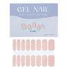 Thin Lamp Style Gel Nail Sticker 16-finger Extended Semi-curing Nail Sticker