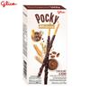 Glico Pocky Wholesome Chocolate Almond, Biscuit Stick Coated with Chocolate Almond, 36 G X 10 Pcs - Thai Snack
