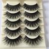 5 Pairs Beauty Makeup Handmade Fake Eye Lashes Natural Black False Eyelashes Cross