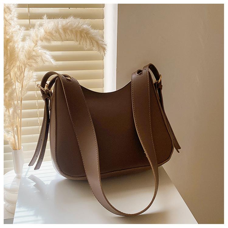 Простая сумка женская 2025 новая модная сумка через плечо текстурная сумка-тоут ретро сумка-мессенджер женская сумка подмышку