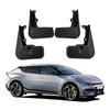 4Pcs Car Black Mud Flaps Mudguard Fender Cover Trim Set For Kia EV6 GT 2022 2023
