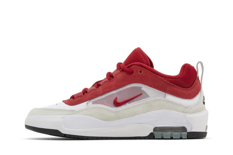 Мужские кроссовки Nike SB Air Max Ishod Wair Белый КрасныйVarsity Белый/КрасныйVarsity-БелыйSummit-КрасныйVarsity-Черный