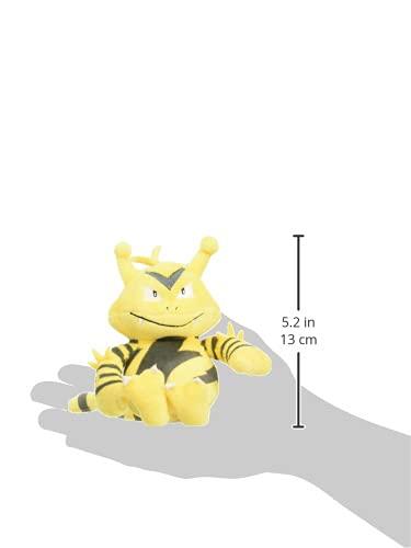 Оригинальная плюшевая игрушка из Pokémon Center Pokémon fit Электрабуз 13 x 9 x 8 см (В x Ш x Г)