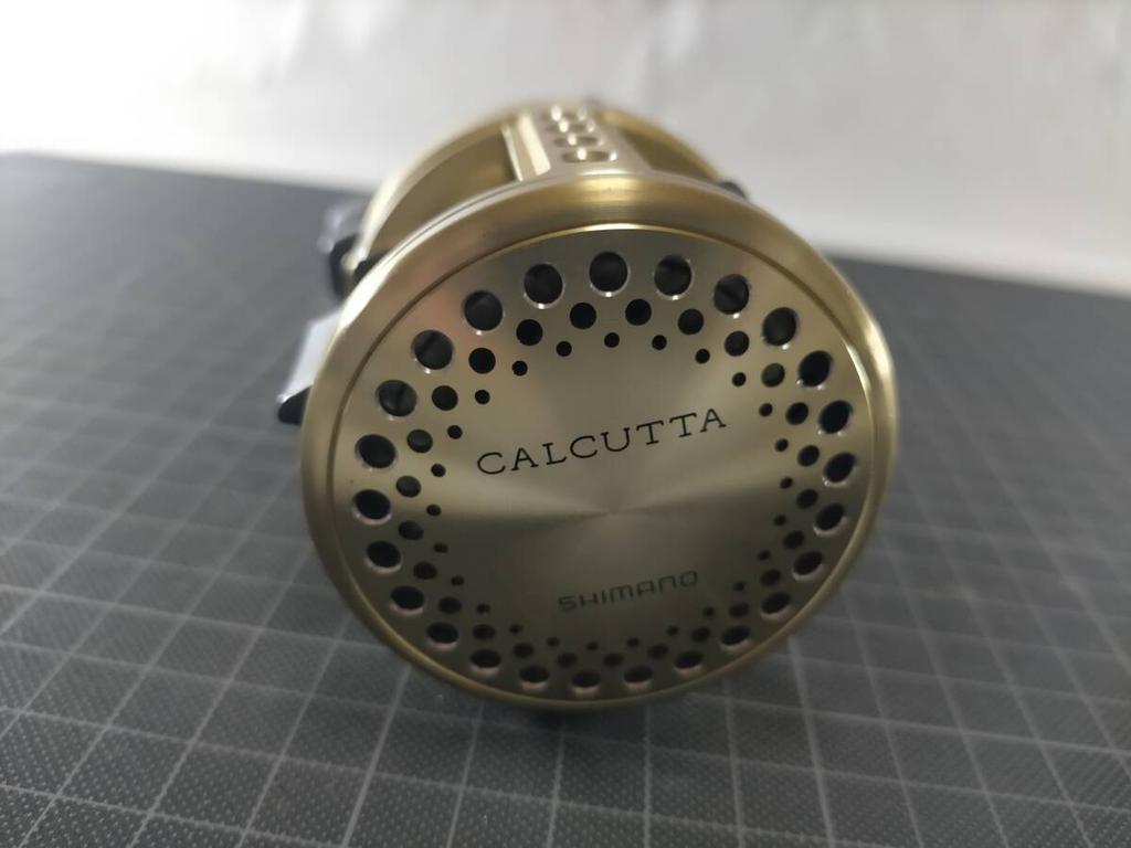Мощная катушка Shimano Calcutta 201XT для заброса приманки RH381 FDF [Длинная ручка] Леворукая
