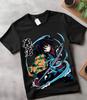 Giyu Tomioka T-Shirt Demon Slayer Kimetsu No Yaiba Girl Horror Anime Gift Shirt