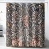 Shower Curtain Green Shower Curtain Set For Bathroom Heavy Weight Fabric Decorative Bath Curtain Washable Curtain
