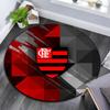 Clube de Regatas do Flamengo Round Area Rug,Carpet Rug for Living Room Bedroom Sofa Playroom Decor,Non-slip Floor Mat
