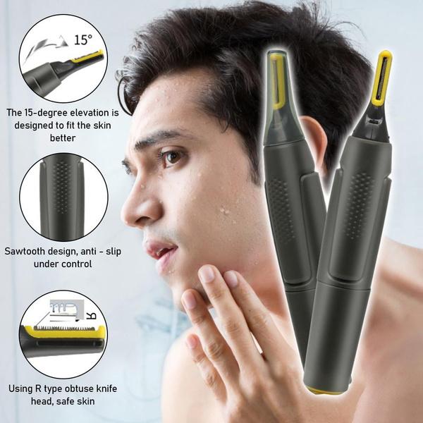 Nose Hair Trimmer Implement Shaver Clipper Ear Neck Eyebrow Trimmer Shaver Man Woman Clean Trimmer Razor Remover Kit