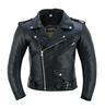 Brando Motorcycle Leather Jacket Soft Leather Classic Cruiser Biker Coat