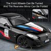 1:22 Z4 i8 Roadster Model Toy Car Wheel Steering Music Light Pull Back Shock Absorption Sports Cars Models Hobby Ornaments