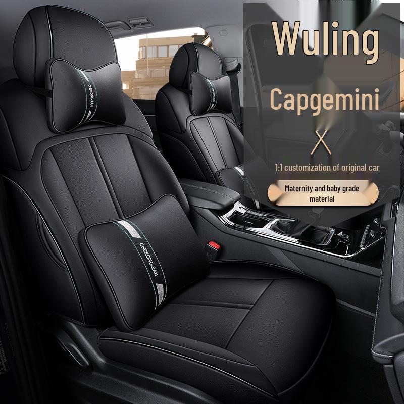 Wuling Capgemini Full Surround Seat Cover for 6-Seater - All-Season Cushion