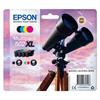 Cartouche d'encre EPSON 502XL Multipack - Pack de 4 - XL - Noir, Jaune, Cyan, Magenta
