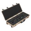 VEVOR Hard Rifle Case, Lockable Rifle Case with 4 Layers Pre-cut Foams, 97.8 cm Gun Storage with Wheels
