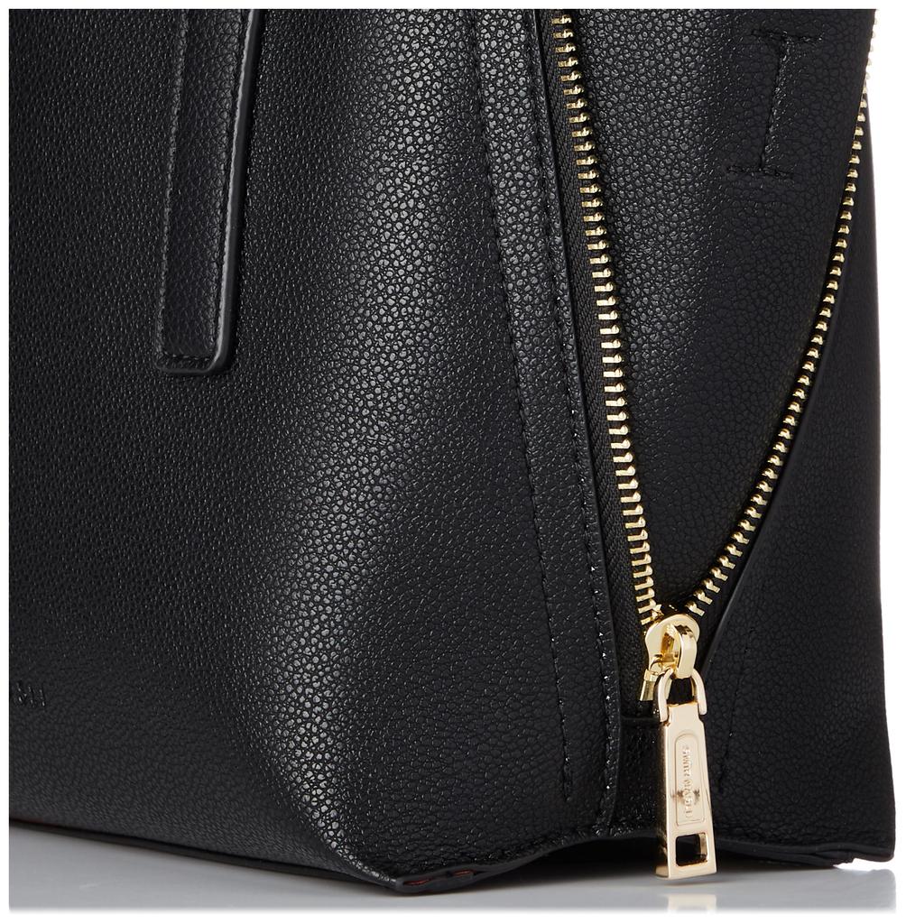 Сумка-тоут мини Samir Nasri с двойной молнией, двусторонняя, 2352211002, черная (210)