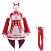 Аниме Ram Rem Lolita Maid Костюмы для косплея Vestido Re:Zero Kara Hajimeru Isekai Seikatsu костюмы на Хэллоуин для женщин платье Лоли