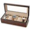 Royal Hausen Watch Storage Watch Collection Display Brown Holds 5 Watches Case, Case, Wood,