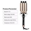 Hatteker Eggroll Curling Iron Bed Head Wave Artist Deep Waver Fast Heating Ceramic Technology Curling Iron