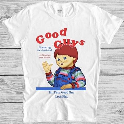 Футболка Good Guys Чаки Детские игры Ужасы Культовый фильм 80-х Крутой подарок Футболка M167