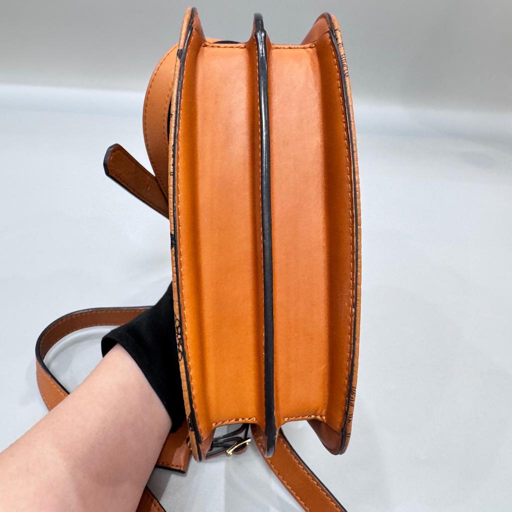[Pre-Owned] Pasetia Visetos Monogram Coated Canvas Crossbody Bag - Very Good #1V4TTYB