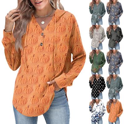 Женская мода, женский легкий пуловер с длинными рукавами и карманами, толстовка с капюшоном в стиле консервативного стиля