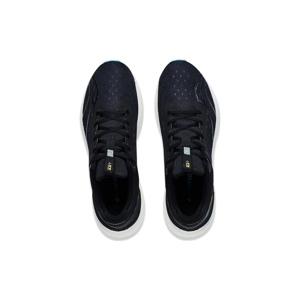 Li Ning Light Shadow Element Body Measurement Противоскользящие износостойкие дышащие низкие кроссовки для бега для мужчин Кроссовки для бега черного цвета ARHS041-5