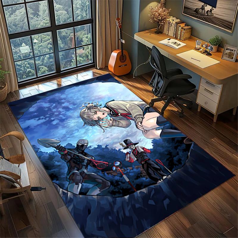 Bedroom My Hero Academia Carpet Large Area Non Slip Washable Floor Mat Gamer Room Decor