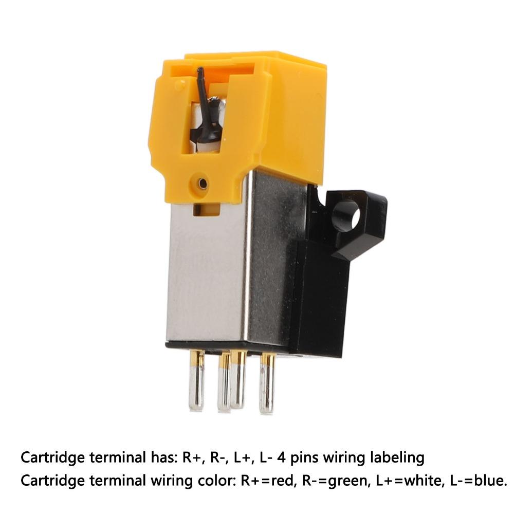 Dual Moving Magnet Turntable Cartridge For AT91 Record Player Cartridge Home Music Listening