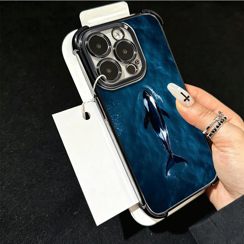 Мягкий чехол для телефона с узором «Косатка в океане» для Xiaomi Poco X7 X8 Pro Max X6 X5 X3 F8 Ultra F7 M8 M7 M5S Redmi 15C 15A 15 14C 13C 12C 13