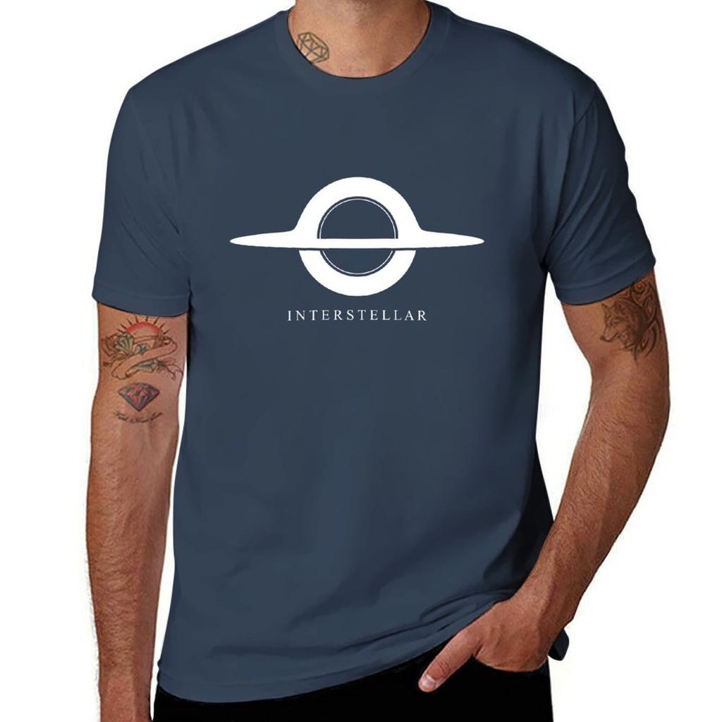 Interstellar  Minimalist Gargantua TShirt Christmas Theme Tee Top