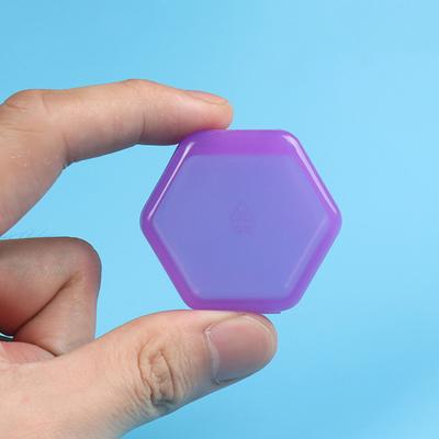 Портативная маленькая таблетница, ежедневный органайзер для таблеток в форме бриллианта, дорожный карманный футляр, портативный контейнер для хранения лекарств, домашний контейнер