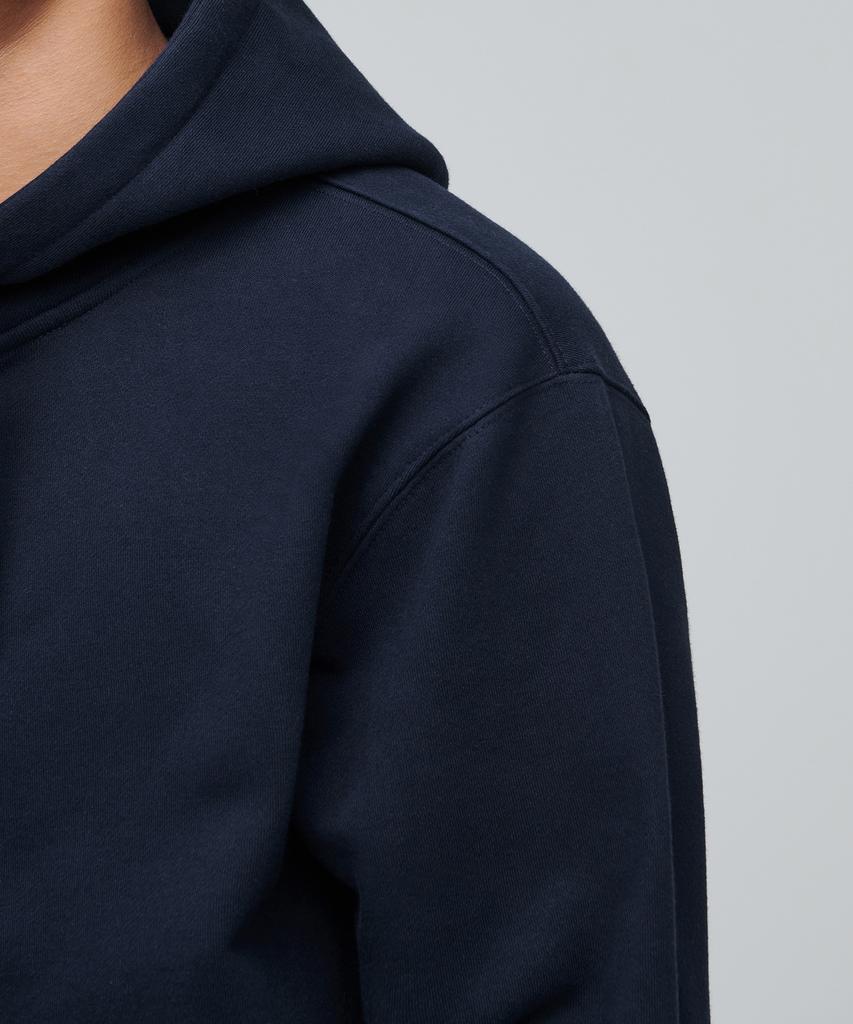 Musinsa Standard Brushed Hooded Sweat Zip-Up [Navy]
