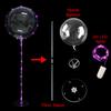 1Set Led Balloon With Column Stand Luminous Transparent Bobo Balloons Stand LED String Lights Wedding Birthday Party Decoration