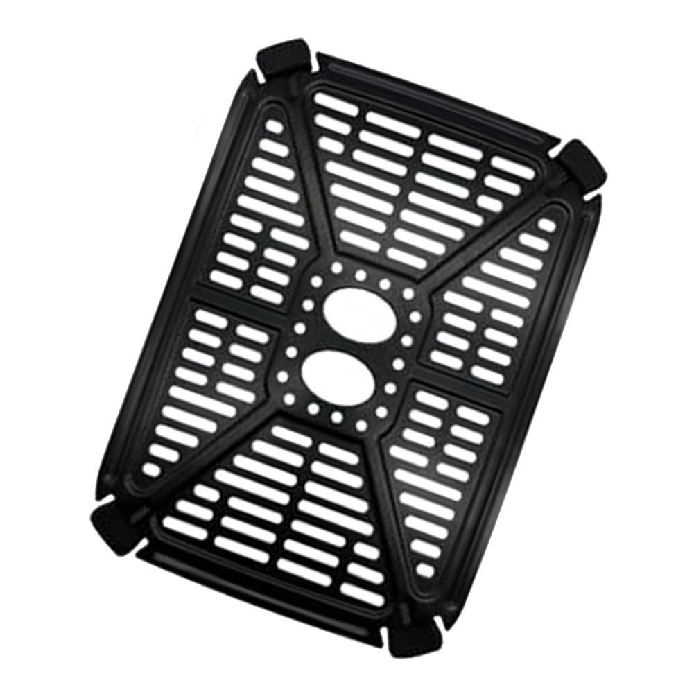 Сковорода-гриль для цифровой аэрофритюрницы Holstein Housewares 8,4 кварт, сменная кулинарная пластина, конструкция с воздушным потоком, антипригарная, можно мыть в посудомоечной машине