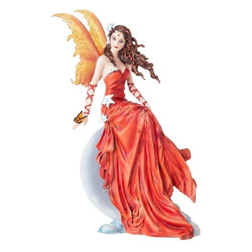 Nemesis Now Red Moon Fairy And Butterfly Figurine