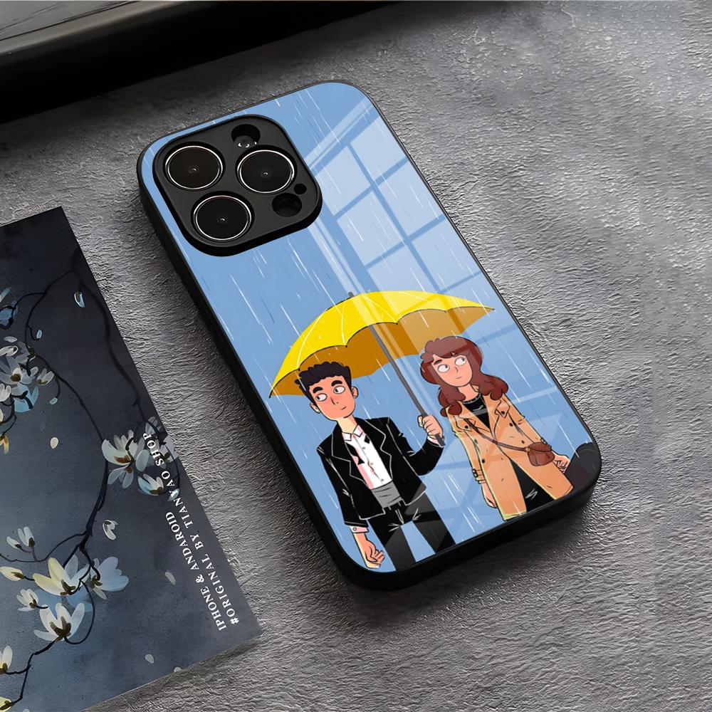 Чехол для телефона «Как я встретил вашу маму» Himym Для IPhone 17 Air 16 E Pro Max 15 14 13 Mini 12 Pro 11 Max Plus Черная стеклянная крышка