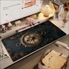 Vintage Pirate Ship Wheel Nautical Art NonSlip Rubber Large Mouse Pad Keyboard Mat For Gaming And Daily Desktop Activities