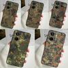 Flecktarn Camouflage Camo Case For Realme 9 10 11 12 Pro Plus GT5 GT Neo5 C21Y C25s C30 C31 C33 C35 C51 C53 C55 C67