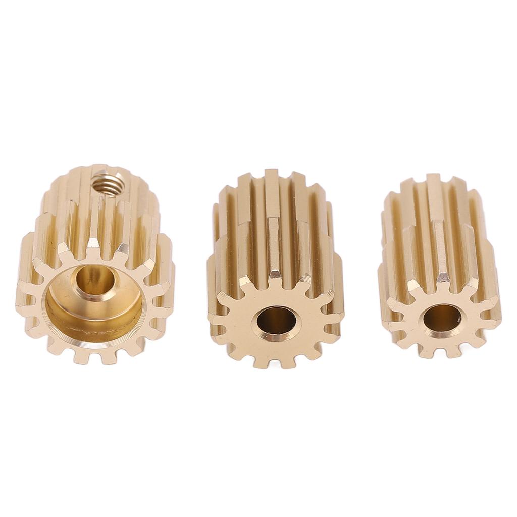 32P 3.17mm Aluminum Alloy Motor Pinion Gear Replacement Accessory for 1 10 RC Car Brushed Brushless Motor#1 (11T, 13T,