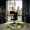 Круглый ковер с принтом Шрека, коврик для стула, ковер для гостиной, коврик для прихожей, коврики для двери, для офисного стула, гостиной, спальни, кухни.