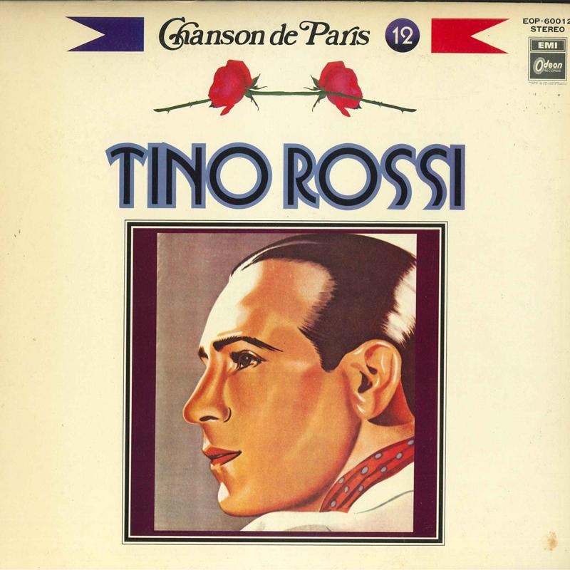 LP Record TINO ROSSI - Chanson De Paris 12 EOP60012 ODEON Japan Obi Pop Used