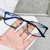 New Men Optical Short Sight Presbyopic Glasses Frame Male Square Eyewear Ultralight Metal Prescription Anti Blue Ray Eyeglasses